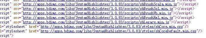 Syntaxhighlighter去掉右上角问号图标，针对3.0以上版本